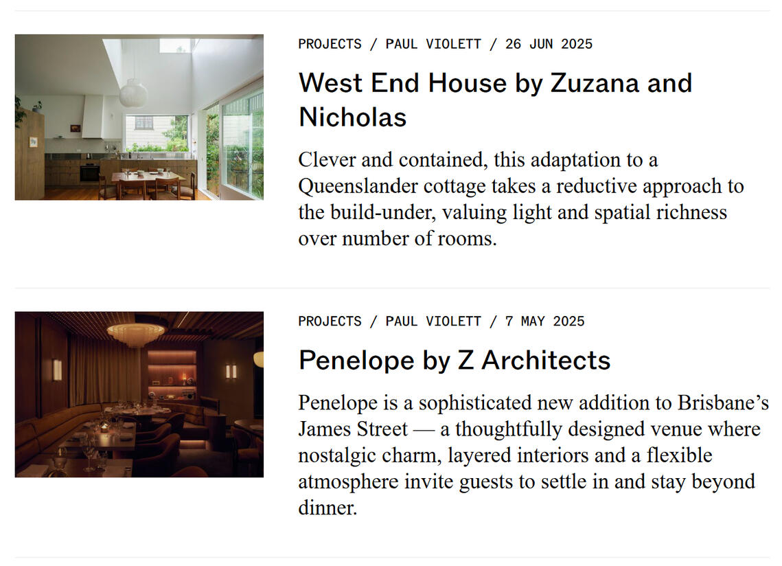 Articles for Vokes and Peters, Maytree Studios, Alcorn Middleton and Oh Architecture