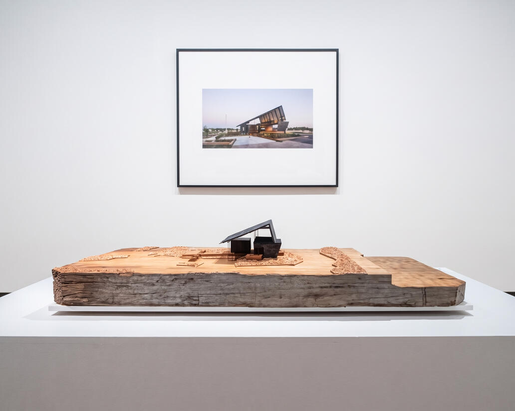 Studio Violett physical architectural model crafted for the Museum of Brisbane Micro-Histories exhibition